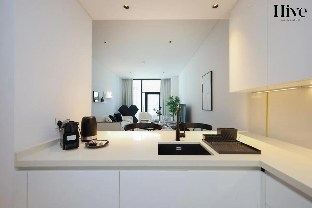 Elegant 1 Bed With Burj Khalifa Views Apartamento Dubai